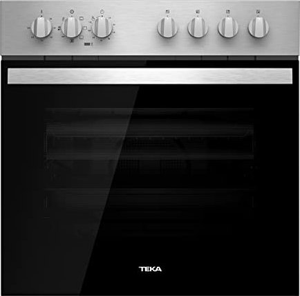 TEKA Horno Multifunción 60 cm, Limpieza HydroClean ECO, 8 Funciones de Cocinado, 1 Guía Plus-Extension, 1 Bandeja y 1 Rejilla, Eficiencia Energética A+, Modelo HBE 615 ME
