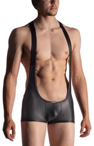 MANSTORE M510 Jock Body - hauchdünne Mikrofaser - Fb. Black - Gr.L - Limitierte Kollektion