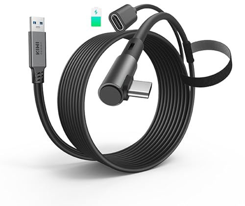 KIWI design Link-Ladekabel 5M 5Gbps Schnell-Laden für Quest 3/3S/2/Pro/Pico