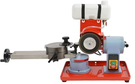 250W Sägeblatt Schärfgerät, 220v 2800rpm Kreissägeblatt-Schärfgerät, 1L Wassertank, 20° Drehbare Scheiben, für Sägeblätter Kunststoff, Holz, Aluminiumlegierung