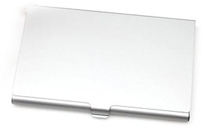 QWWQYDY Visitenkartenbox 3 stücke Kreative Visitenkarte Fall Aluminium Legierung Bank Kredit ID Karte Brieftasche Name Karte Halter Metall Box(Color-04)