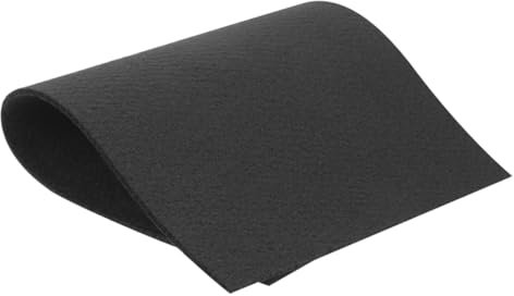 VALICLUD High Temperature Graphite Carbon Felt Welding Blanket Fireproof Insulation Pad for Welders Versatile Durable Heat Resistant Felt for Furnace Use
