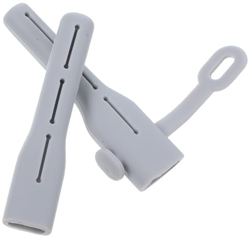 Garneck 2pcs Silicone Charging Cable Protectors and Data Line Covers, Large Size Silicone Cable Protective Sleeves for Electronics, Anti-break Charger Wire Covers Suitable for Home