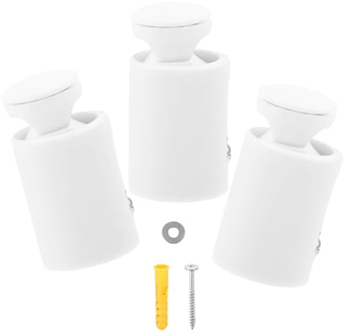WOONEKY 3pezzi Appendino per Asciugamani Ganci per Termosifone Porta Asciugamani per Bagno Ganci Tubolari per Termosifoni Accessori per Bagno Supporti per Parete