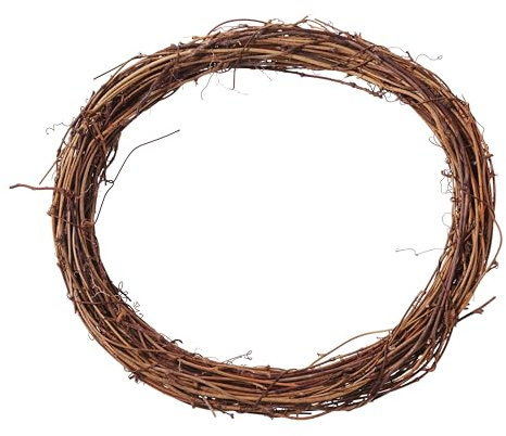 VBS Weinreben Kranz Naturdeko Kranz aus Naturmaterial 30 cm Ø 25 cm