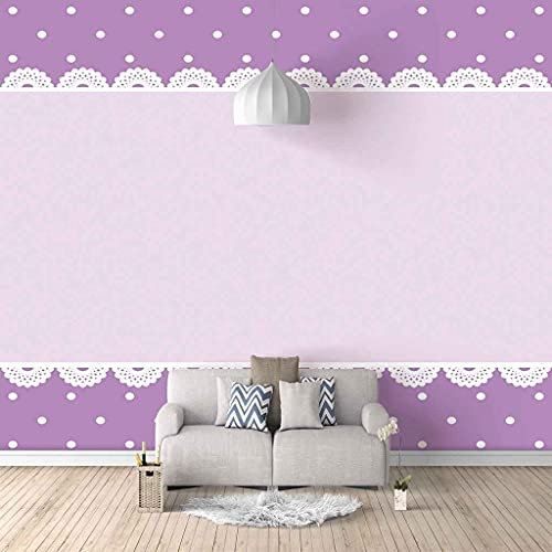 FVGKYS Wandbilder Schlafzimmer Erwachsene Kinder Tapete Plakate 3D Abstrakte Lila Blumen Selbstklebend Wandgemälde Wandtattoo Kunst Dekoration Für Wohnzimmer Küche Wanddekoration 200x150cm
