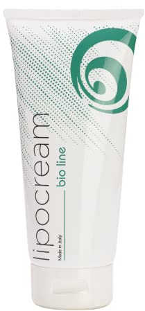 Nuvo' - Snail Mucin, Lipocream 200ml, Anti-Cellulite Cream, Hot Effect, Firming and Smoothing Action, Enriched with Caffeine, Almond and Rosehip Oil, Made in Italy