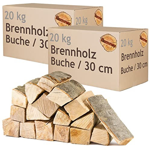 Brennholz Buche Kaminholz 30 cm Holz 40 kg Für Ofen und Kamin Kaminofen Feuerschale Grill Feuerholz Buchenholz Holzscheite Wood flameup