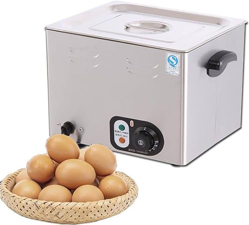 Hervidor de huevos comercial de gran capacidad de 45/60 piezas con temporizador,cocina de huevos de aguas termales,vaporizador de huevos a temperatura constante para huevos rápidos,suaves,A