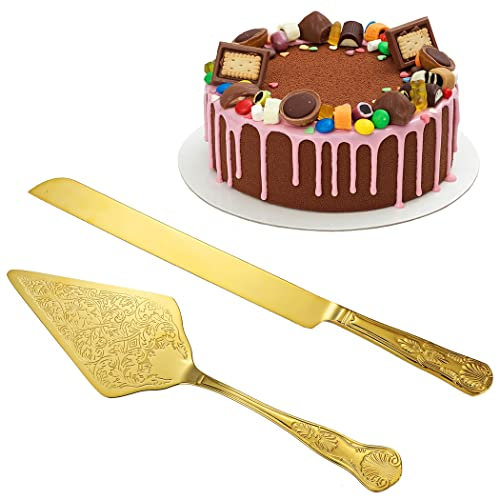 byepica Pelle à tarte en acier inoxydable : coupe-tarte portable avec poignée ergonomique pour mariage