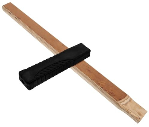 DOITOOL Carpentry Hammer Handle Wooden Tapping Hammer Handle Straight Replaceable Ergonomic Design for Woodworking