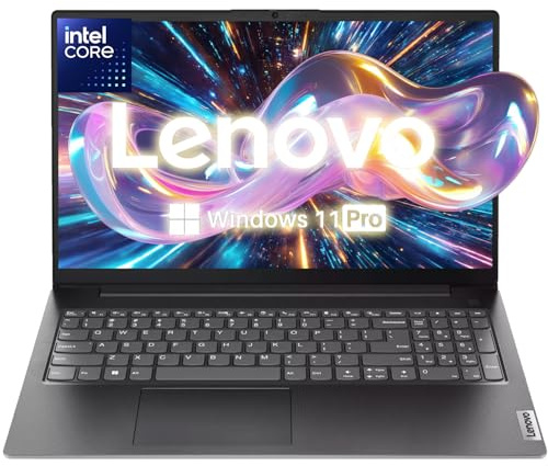 Lenovo V15 Laptop | 32GB RAM | 1TB SSD | Intel 4-core CPU | 15.6 FHD | Ethernet | Military Grade | Long Battery Life | Lightweight & Portable | Windows 11 Pro