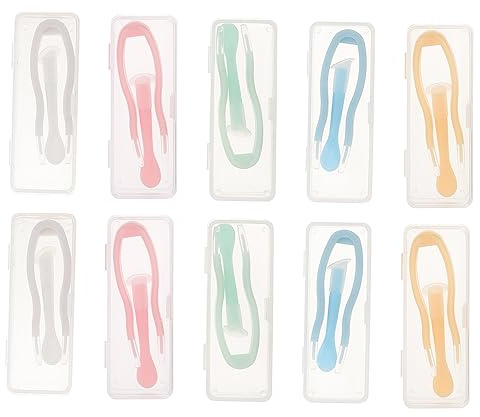 IWOWHERO 10juegos Pinzas De Lentes De Contacto Ventosa Kit De Unidades Para Quitar y Colocar Lentillas Material