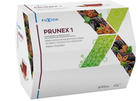 Prunex 1 Poudre de thé, saveur prune pour le nettoyage et la détoxification du côlon, pour un transit intestinal optimal