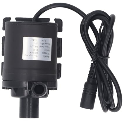 Cocoarm Pompe Submersible, Matériau ABS, Performance 200 GPH, Levage de 5 M pour Utilisation Hydroponique d'aquarium de Bassin de Fontaine