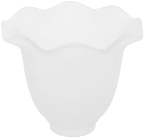 Abat-jour en Verre E27 à Bouche Inversée, Diamètre 4, 2cm