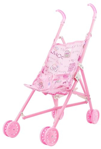 Sharplace Passeggino per Bambole per Bambini, Giocattolo, Carrozzina, casetta, Regalo di Compleanno, Sviluppo precoce, interattivo, Pieghevole, Gioco di