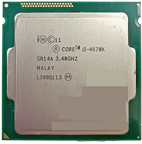 c I5-4670K I5 4670K 3,4 GHz/6 MB/4 núcleos/Socket 1150/5 GT/s CPU de Escritorio Cuatro núcleos SR14A