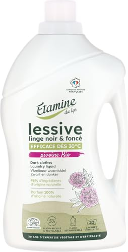 Lessive Linge noir et foncé1L Etamine du Lys