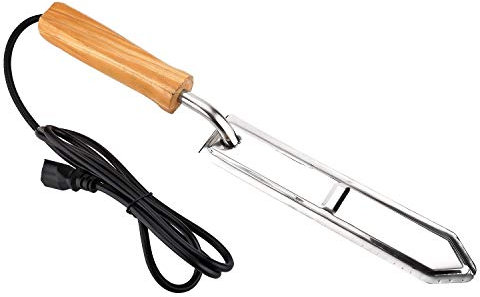 HunterBee edelstahl elektrisches honig messer，imkerei wachs honig messer，aus edelstahl honigschaber extraktor elektrisches，extraktor bienenzuchtausrüstung für，eu stecker