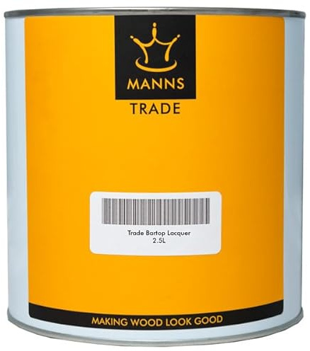 Manns Trade Bar Top Lacquer - Matt - 2.5L