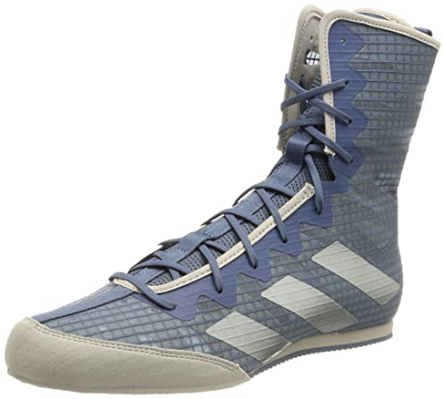 adidas Unisex Box Hog 4 boxning boxningssko, Wonder Steel Magic Grey Met Grey Two, 46 2/3 EU