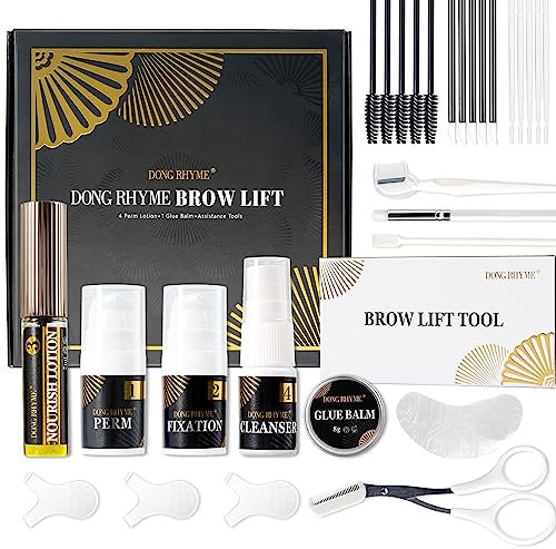 Augenbrauen Lifting Set, Augenbrauen Laminierung Kit Brow Lifting Set brauen Lift Professionelles Semipermanentes Makeup Tools für den Home Salon