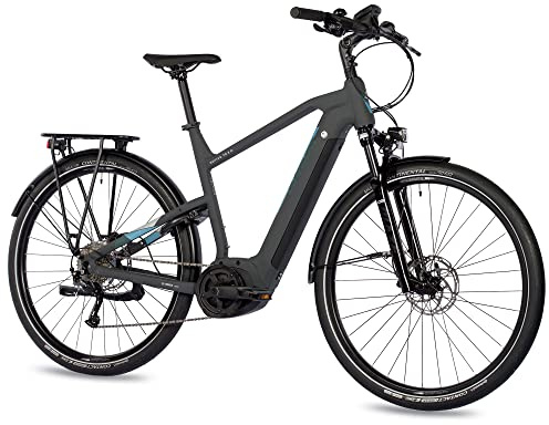 Airtracks 28 Zoll E-Bike Herren Trekking Fahrrad City Bike Motiv TR.2.0 Trekkingbike Motor Bosch Performance LINE POWERTUBE 500 Wh - 9 x Gang Shimano RD-M2000 SGS - 54cm (Körpergröße 175-185cm)