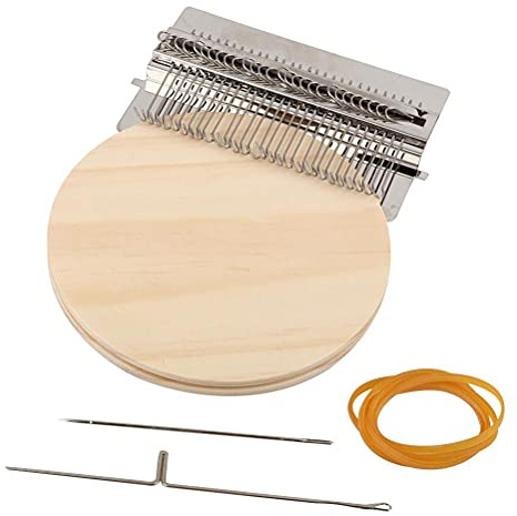 Mini Stopfwebstuhl Speedweve Webwerkzeug, Kleines Webstuhl Set, Zum Schnellen Ausbessern von Jeans, Reparieren von Kleidung, DIY Webkunst, Schnell Tragbarer Ausbesserungswebstuhl