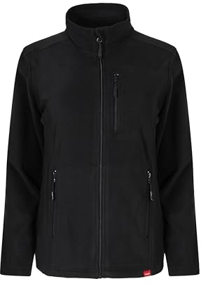 VELILLA 201502W Veste polaire pour femme, couleur noire, taille 2XL, Noir, XXL