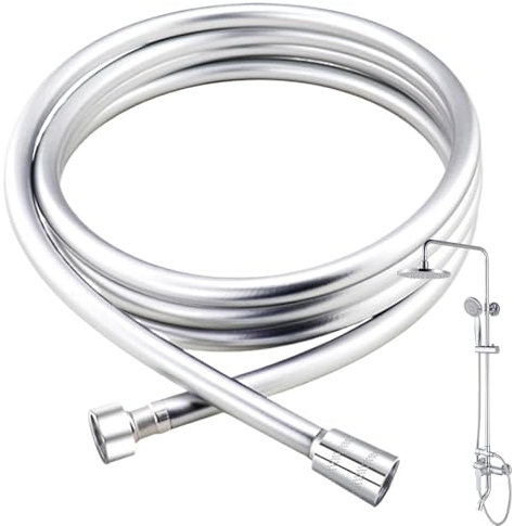 Tuyau de douche flexible, tuyau de douche | Tuyau de douche à main long | Tuyau de chauffe-eau Flexible pour pomme de douche, tuyau d'eau, connexion Simple