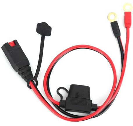 lasuroa Faisceau de Câbles Compatible avec NOCO GC002 X-Connect | Connecteur à Œillet XL M6 (1/4 ) Câble de Charge d'Entretien pour Genius Chargeur Batterie Intelligent Accessoires