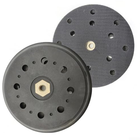 Discos de pulido de repuesto de 6 pulgadas para lijadoras orbitales BO6050, paquete de 2