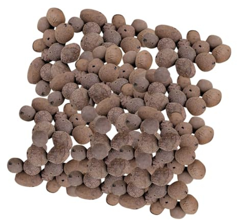 Gogogmee Ceramsite in Ceramica Traspirante per Giardinaggio Sfere di Ceramsite per Drenaggio Forniture per Giardino e Acquario