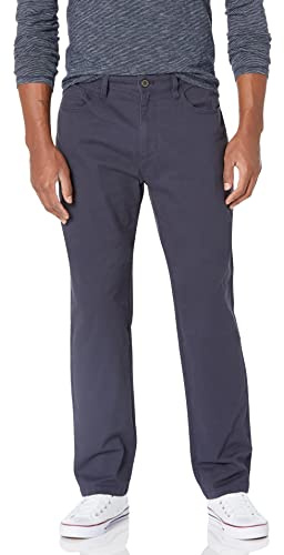 Amazon Essentials Pantalon Chino Extensible et Confortable à 5 Poches, Coupe Athlétique (Anciennement Goodthreads) Homme, Bleu Marine, 34W / 30L