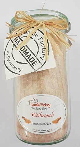 Candle Factory Kerze Mini Jumbo Kerzen Windlicht Duft Weihrauch 307083