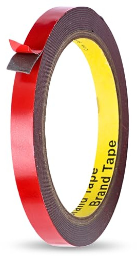 INDIAN STORE 24 4229P doppelseitiges Klebeband Klebestreifen Klebepads Extra stark Schwerlast Acryl Schaumband Hochleistungsklebeband Montageband (8 mm x 5meter)