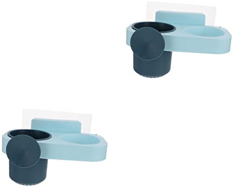Beavorty 2stücke Haartrocknerhalter Wandmontage Tragbare Aufbewahrung Für Fön Und Stylinggeräte Für Badezimmer Und Friseursalons Einfache Installation Platzsparend