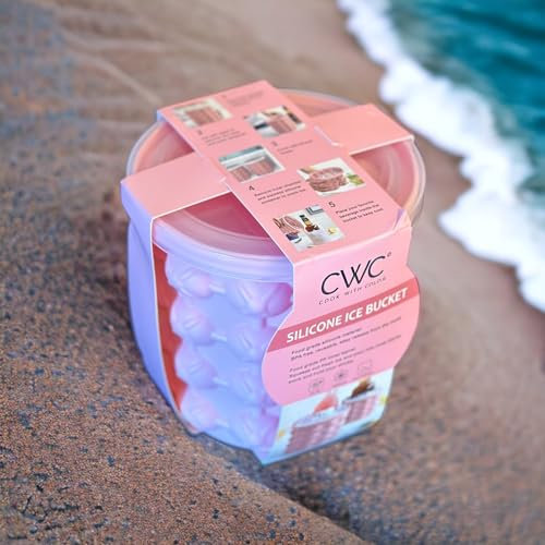 COOK WITH COLOR SILICONE ICE BUCKET (PINK), SMALL, ICJB2