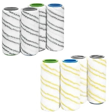 ACUEND Accessori for La Spazzola Principale del Tamburo Lavapavimenti Elettrico. Compatibile for Karcher FC3 FC3D FC5 FC5D FC7 (Color : 8 PCS)