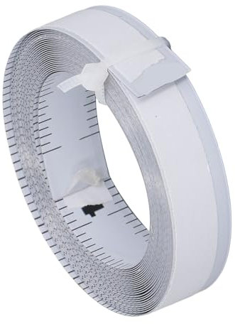 Self Adhesive Measuring Tape, Carbon Steel 12FT Reverse Direction Workbench Ruler Measuring Tape with Cuttable Design, for Handicrafts, Furniture Processing