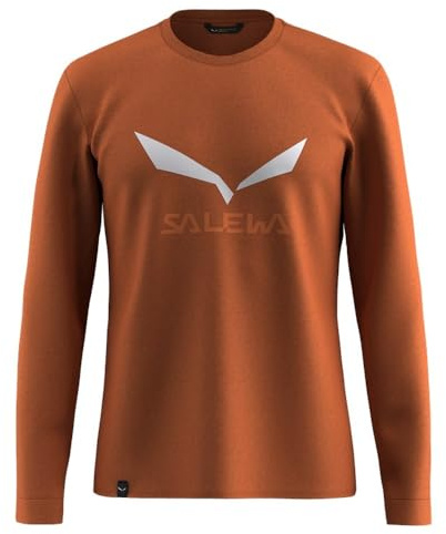 Salewa Herren Solidlogo Dry M L/S Tee. T-Shirt (1er Pack)