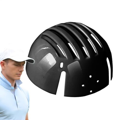 Inserto de tapa protectora - Inserto de tapa protectora para gorras de béisbol | Inserto ligero para gorras de béisbol | Gorra antigolpes para protección de la cabeza | Inserto de sombrero de segurida