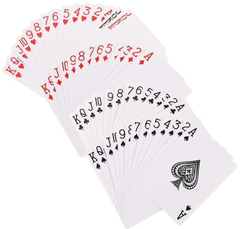 JOINPAYA Blanko Spielkarten 9X6.5 cm Einseitige Wärmeübertragungskarten Zum Selbermachen Von Papier Pokerkarten Für Freizeit Partys Und DIY Kartenspiele