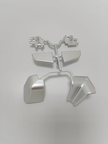 Kit Top cucina per Alzatina art. 201 Accessori Top Cucina 1 angolo interno, 1 angolo esterno, 1 tappo sx, 1 tappo dx (Vari Colori) (Grigio Silver, Kit accessori)