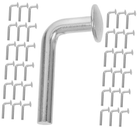 OSALADI 100piezas Pasadores De Seguridad Galvanizados En Forma Para Estanterías De Palets Pernos De Seguridad Aplicables Para Almacenamiento De Bricolaje