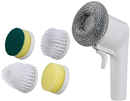 KiBcsLic Handheld Electric Cleaning Brush for Gas Multipurpose USB Charging