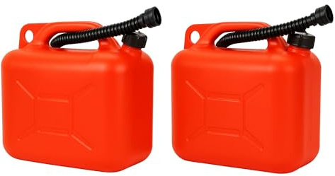 Plastard Benzinkanister 2er-Set 10 Liter Kunststoff - UN-Zulassung
