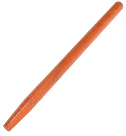 TOYANDONA Mango de Pala de Madera Dura Extendido para Herramientas Agrícolas Jardinería, Repuesto para Azadas, Hoces y Palas, Ergonómico y Antideslizante, 50 Cm