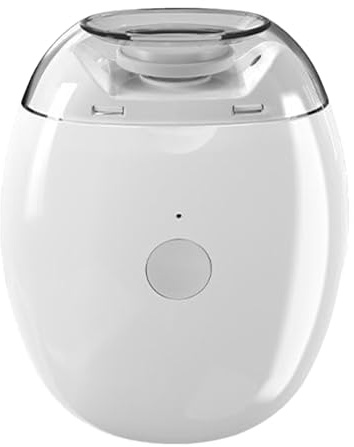 Coupe-ongles électrique pour bébé | Lime à ongles réglable à 3 vitesses avec 6 têtes de meulage | Polisseuse rechargeable et sûre par USB pour nouveau-nés, personnes âgées et